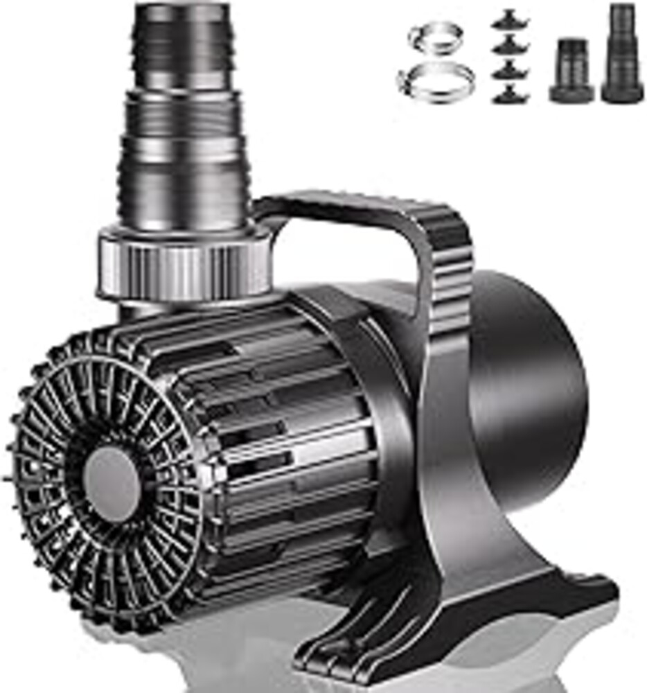 WaterRebirth (7000GPH-320W, UL listed) Large Fountain Submersible Water Pond Sump Pump Aquarium Electric Waterfall Pump Outdoor PS- 7000