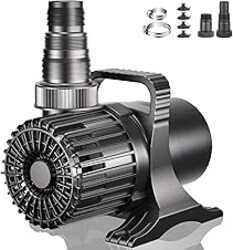 WaterRebirth (7000GPH-320W, UL listed) Large Fountain Submersible Water Pond Sump Pump Aquarium Electric Waterfall Pump Outdoor PS- 7000