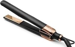SRILabs StyleQ Flat Iron Hair Straightener — Infrared Light Therapy, Titanium Plates, Graphene Technology, Negative Ions | 12 Heat Settings | Frizz-Free Results for All Hair Types