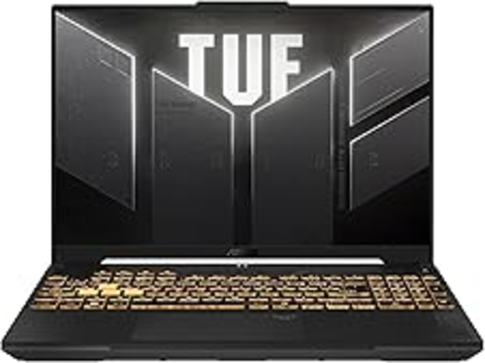 ASUS TUF Gaming F16 (2024) Gaming Laptop, 16” FHD+ 144Hz IPS-Level 16:10 Display, Intel® Core™ i7-13620H Processor, NVIDIA® GeForce RTX™ 4050, 16GB DDR5, 512GB PCIe Gen4 SSD, Wi-Fi 6, Win 11 Home