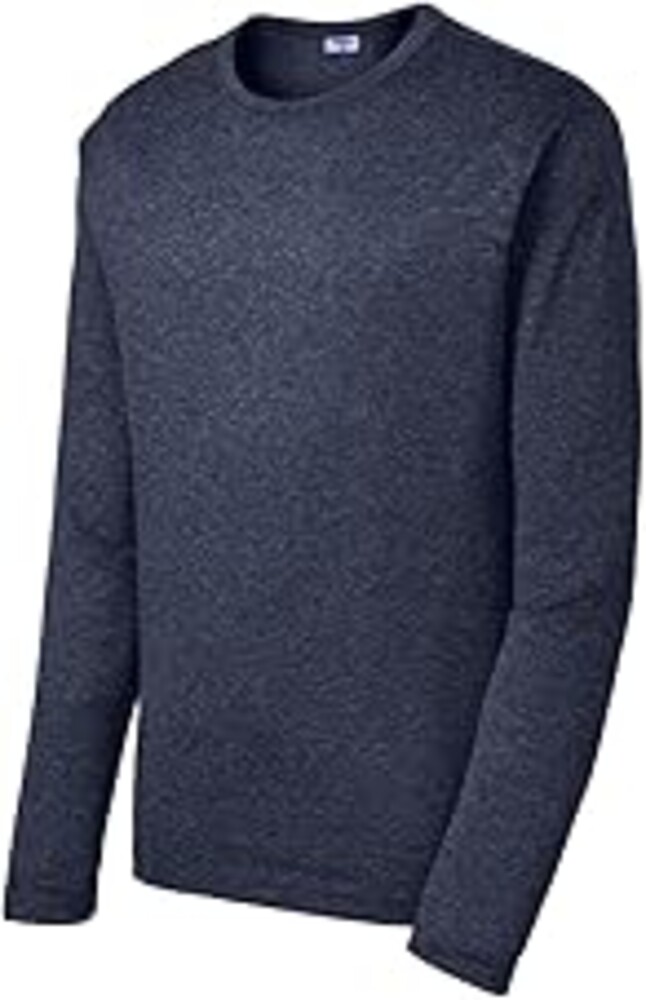 Men's Long Sleeve Moisture Wicking Athletic Shirts, Dry Fit Long Sleeve UV Protection Shirts Men for Workout, Running, Hiking