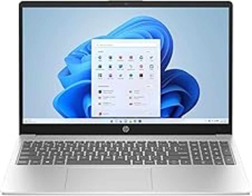 HP New 15.6 inch Laptop Computer, 2025/2026 Edition, Intel High-Performance 4 cores N100 CPU, 16GB RAM, 512GB SSD, Long Battery Life, Ultra-Quiet Design, Windows 11 Pro with Microsoft Office