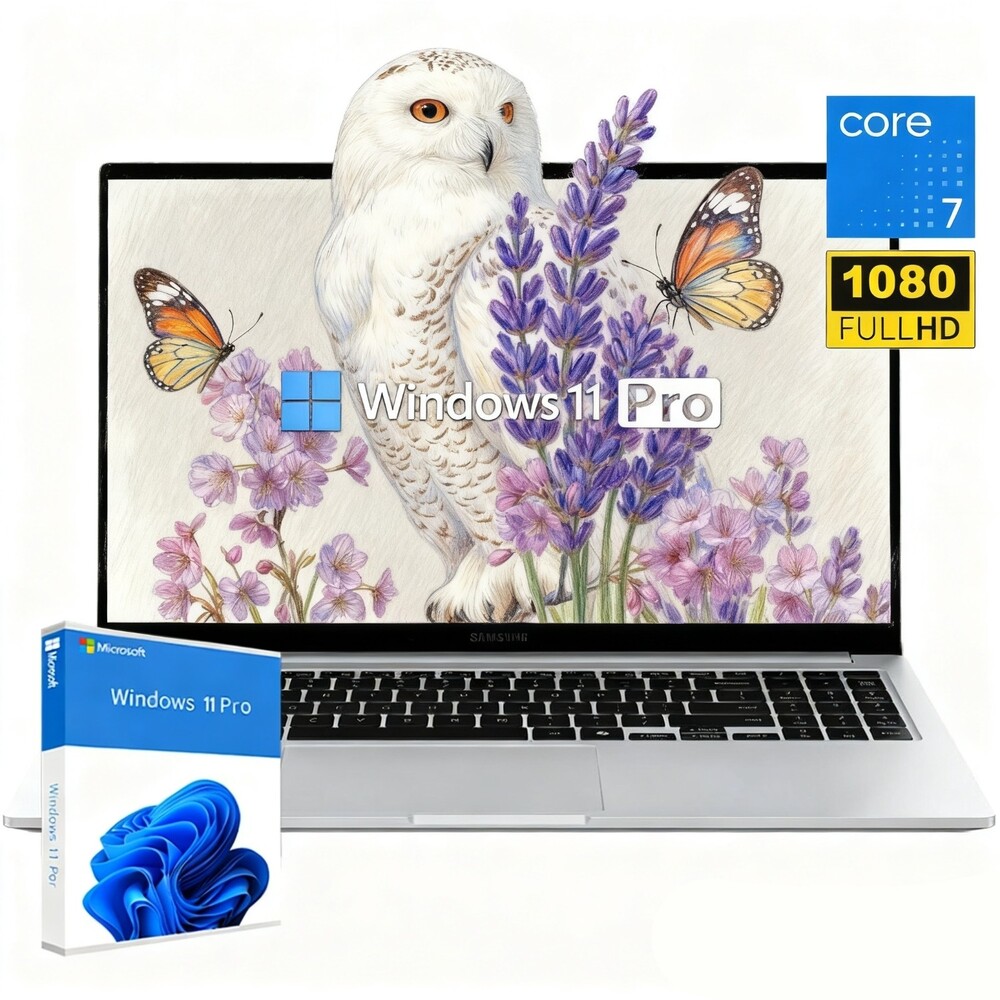 Samsung Galaxy Book4 15.6"Laptop,Intel 10-Core 7-150U,16GB,1TB SSD+Win 11 pro