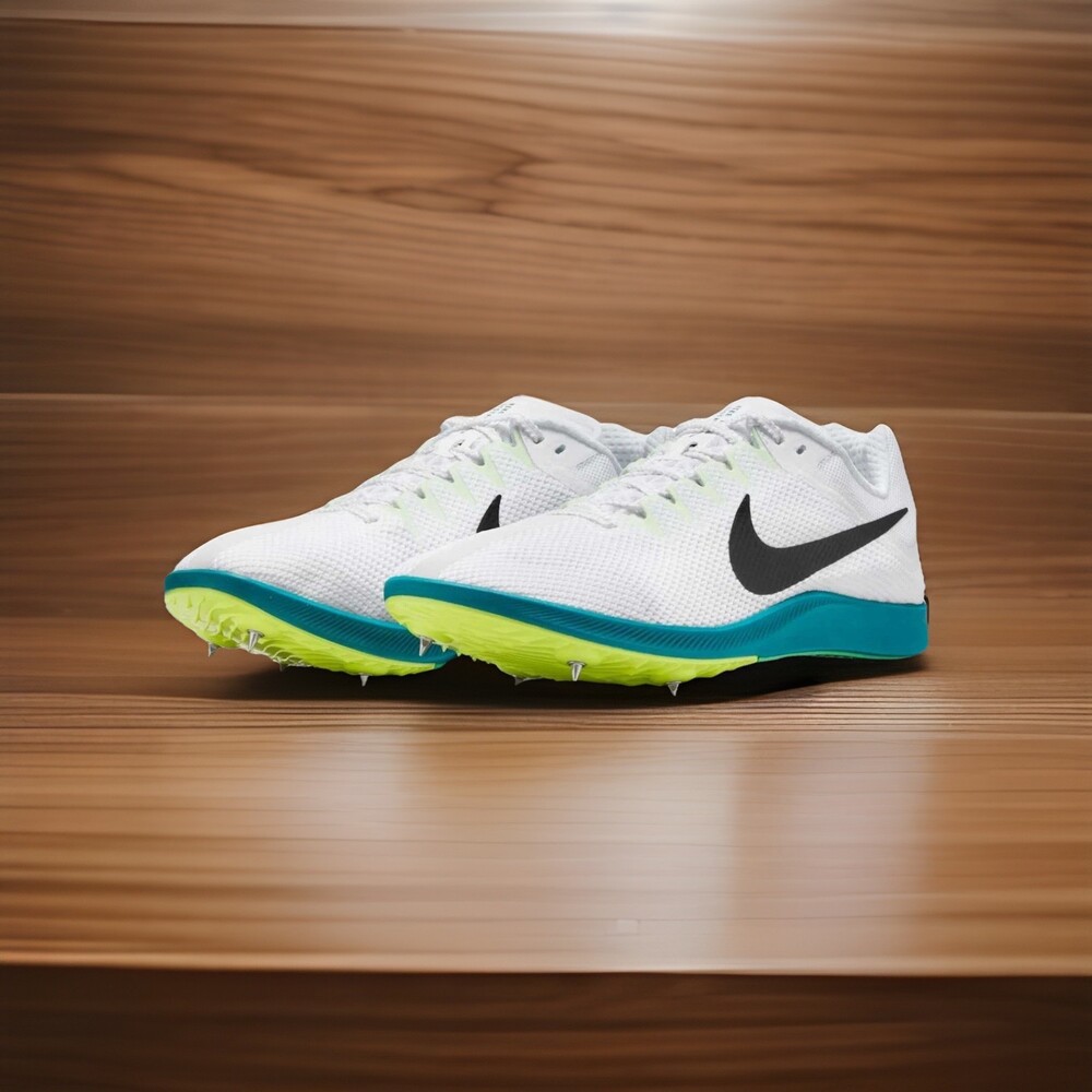 Nike Rival Distance Track Spikes Mens 10 White FZ9653-102