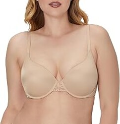 Maidenform Women's Push-up Bra with Dreamwire, No-Poke Underwire Push-up Bras for Women, Convertible, Demi Coverage, Sexy
