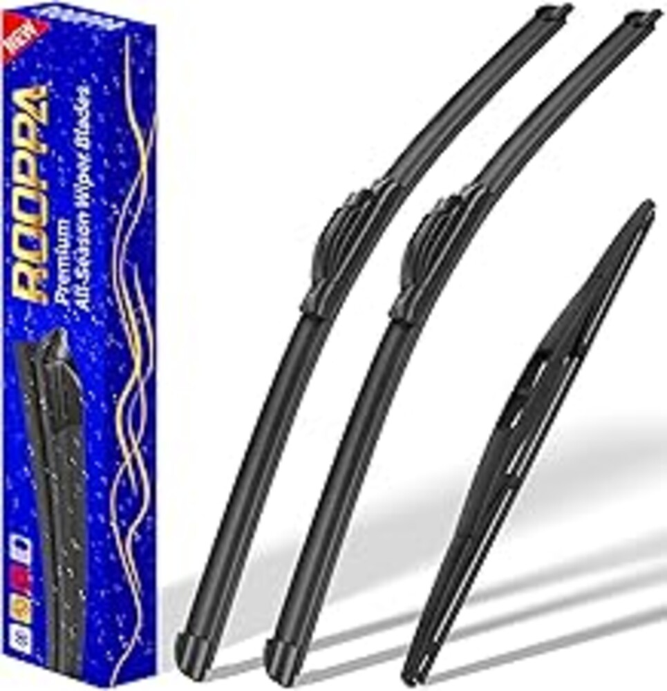 3 wipers Replacement for 2012-2018 Subaru Forester/2015-2019 Subaru Outback, Windshield Wiper Blades Original Equipment Replacement - 26"/17"/14" (Set of 3) U/J HOOK