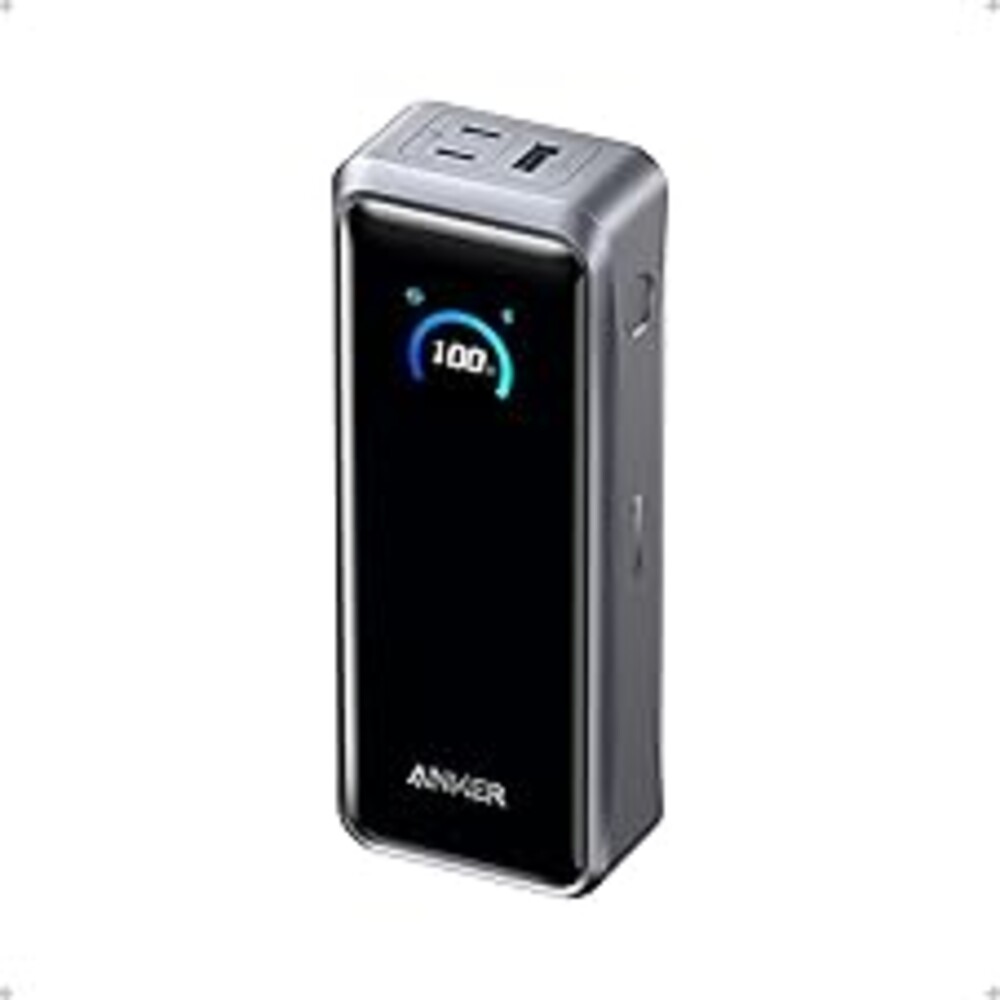 Anker Prime Power Bank, 26,250mAh 3-Port Portable Charger with 300W Max Output, Two-Way Charging, TSA-Approved, App Control, for MacBook, iPhone 17/16 Series, and More (Base Not Included)