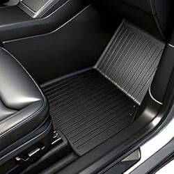 SUPER LINER 2025 2026 Tesla Model Y Juniper Floor Mats & Accessories & Extra-Thick TPE Cargo Liners, 9 PCS CabinProtect™ Pro Kit Full-Cabin Protection System(Only fit Premium&Performance)