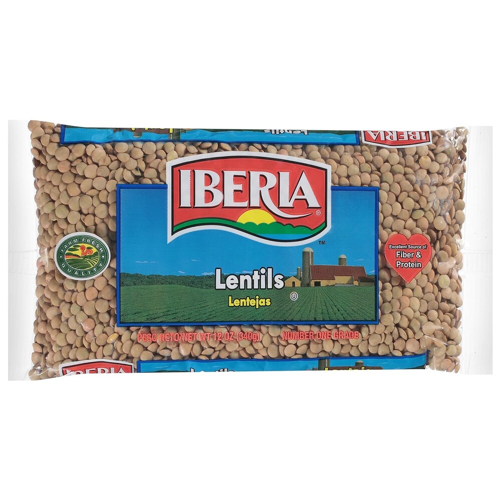 Iberia Dry Lentils, 12 Oz