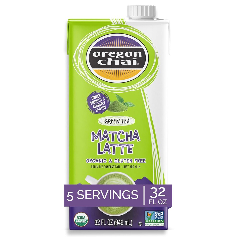 Oregon Chai Matcha Tea Concentrate, 32 Fluid Ounces (Pack of 1)