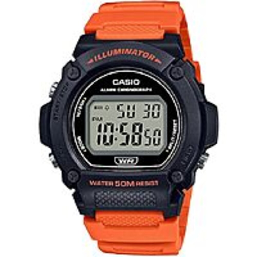 Casio Men's W219H Series Digital Watch (Various Colors)