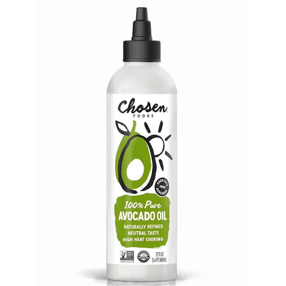 Chosen Foods 100% Pure Avocado Oil Squeeze Bottle, 27 Fl Oz