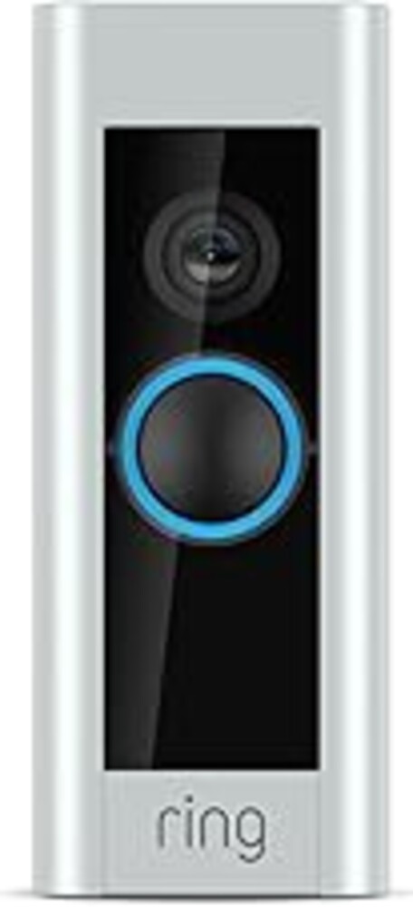 Like-New Ring Wired Doorbell Plus - Upgraded, with added security features and a sleek design (existing doorbell wiring required)