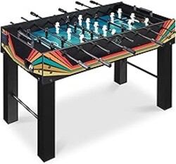 Best Choice Products Full Size 54 Inch Regulation Foosball Table for Home, Game Room - Includes 2 Balls, 2 Cup Holders
