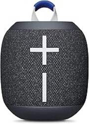 Ultimate Ears WONDERBOOM 4 Portable Waterproof Bluetooth Speaker with Big Bass and 360-Degree Sound, Dustproof Floating Speaker with 131ft (40m) Range- Black