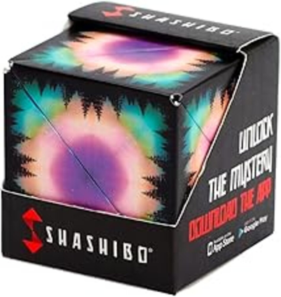Shashibo Shape Shifting Box - Award-Winning STEM Fidget Toy with Ultra Strong Magnets - Puzzle Cube Transforms Into 100+ Shapes, Perfect Sensory Gift for Kids, Teens, and Adults (Moon)