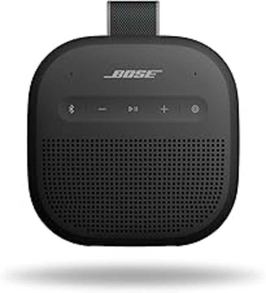 Bose SoundLink Micro Portable Bluetooth Speaker (2nd Gen), Wireless Outdoor Speaker, Up to 12 Hours Battery Life, Waterproof and Dustproof, Black