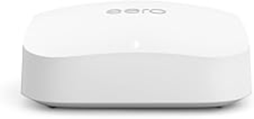 Like-New Amazon eero Pro 6E mesh wifi router - Supports internet plans up to 2.5 Gbps, Coverage up to 2,000 sq. ft., Connect 100+ devices, 1-pack