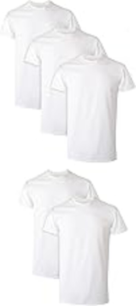 Hanes Men's Performance Undershirt, X-Temp Moisture-Wicking Crewneck, White 5-Pack
