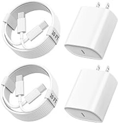 iPhone 17 16 15 Charger Fast Charging, 10 FT Long USB C Charger Cord with 20W Type C Fast Phone Charging Block for iPhone 17/17 Pro/17 Pro max/Air, for iPhone 16 15 Pro Max Plus, iPad, Android