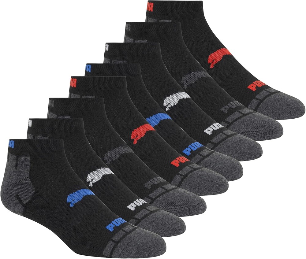 PUMA mens Low Cut Socks (8-pack)