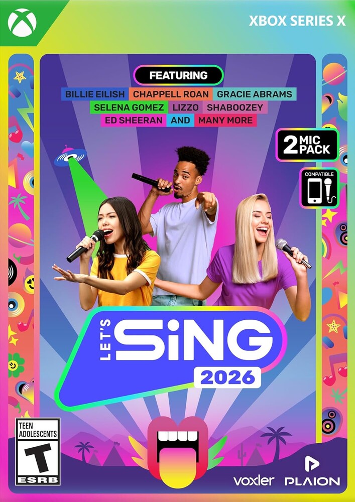Let’s Sing 2026 + 2 Mics - Xbox Series X