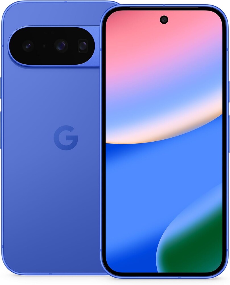 Google Pixel 10 - Unlocked Android Smartphone - Gemini AI Assistant - Advanced Triple Rear Camera, Fast-Charging 24+ Hour Battery, and 6.3" Actua Display - Indigo - 256 GB (2025 Model)