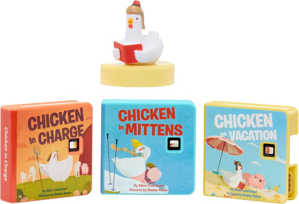 Little Tikes Story Dream Machine Cluck, Cluck Story Collection, Storytime, Books, HarperCollins, Audio Play Character, Gift and Toy for Toddlers and Kids Girls Boys Ages 3+ Years