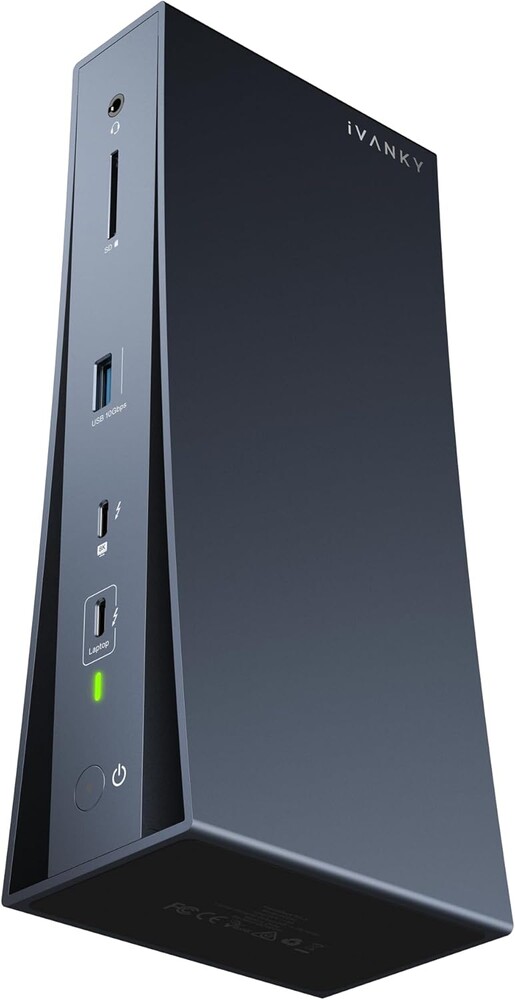 iVANKY Intel Certified Thunderbolt 5 Dock Upgrade FusionDock Pro 3 Docking Station with 11-Port 180W Power, Single 8K, Dual 6K@60Hz for MacBook Pro/Max Series, Dual 8K@60Hz for Window, 120Gbps, 2.5GbE
