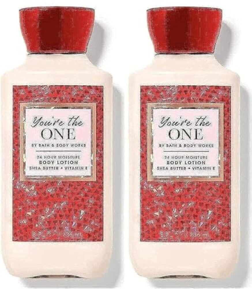 Bath and Body Works You're the One Super Smooth Body Lotion Sets Gift For Women 8 Oz -2 Pack (You're the One)