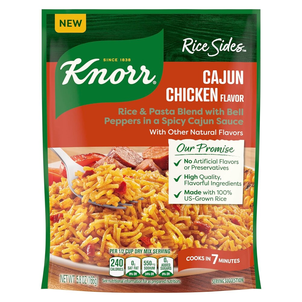 Knorr Cajun Chicken Flavored Side Meal Cajun Chicken Flavored 5.8 oz