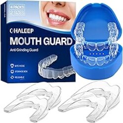 OHALEEP Anti Grinding Guard for Clenching Teeth at Night, Teeth Grinding Mouthguards for Sleeping, Mouth Guard for Grinding Teeth at Night, Night Guards for Teeth Grinding for Adults