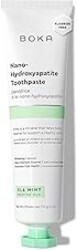 Boka Fluoride Free Toothpaste, Nano Hydroxyapatite Toothpaste, Appropriate for Sensitive Teeth - for Adult Oral Care - Ela Mint Flavor, 4 Fl Oz 1Pk US Manufactured