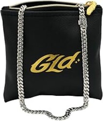 GLD Cuban Link Chain for Men and Women - Gold-Plated Micro Cuban Chain with Premium Storage Travel Pouch - Snatch-Proof Clasp, Sweat-Proof and Fade-Resistant - Lifetime Quality, Designed in Miami