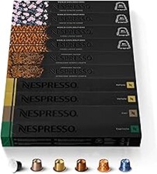 Nespresso Capsules Original Line, Ispirazione Espresso Variety Pack, Medium Roast Espresso Coffee, 100 Count Espresso Coffee Pods