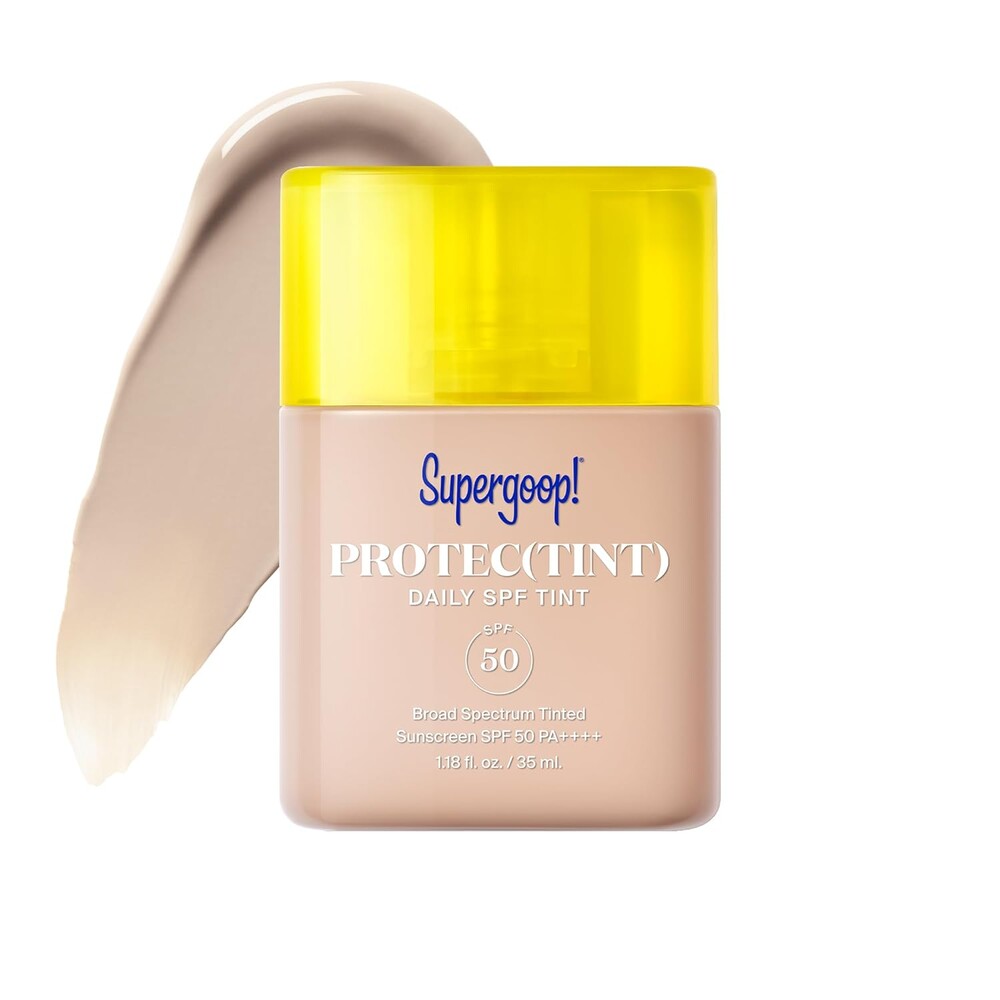 Supergoop! Protec(tint) Daily Skin Tint SPF 50 - 20C - Light, Buildable Coverage for Immediately Smooth, Even-Looking Skin - Natural Finish