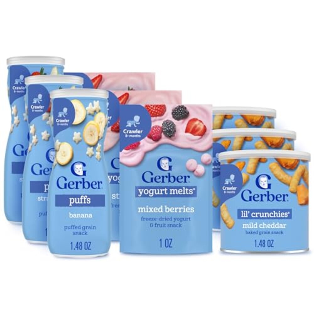 Gerber Strawberry Yogurt Melts, Mixed Be