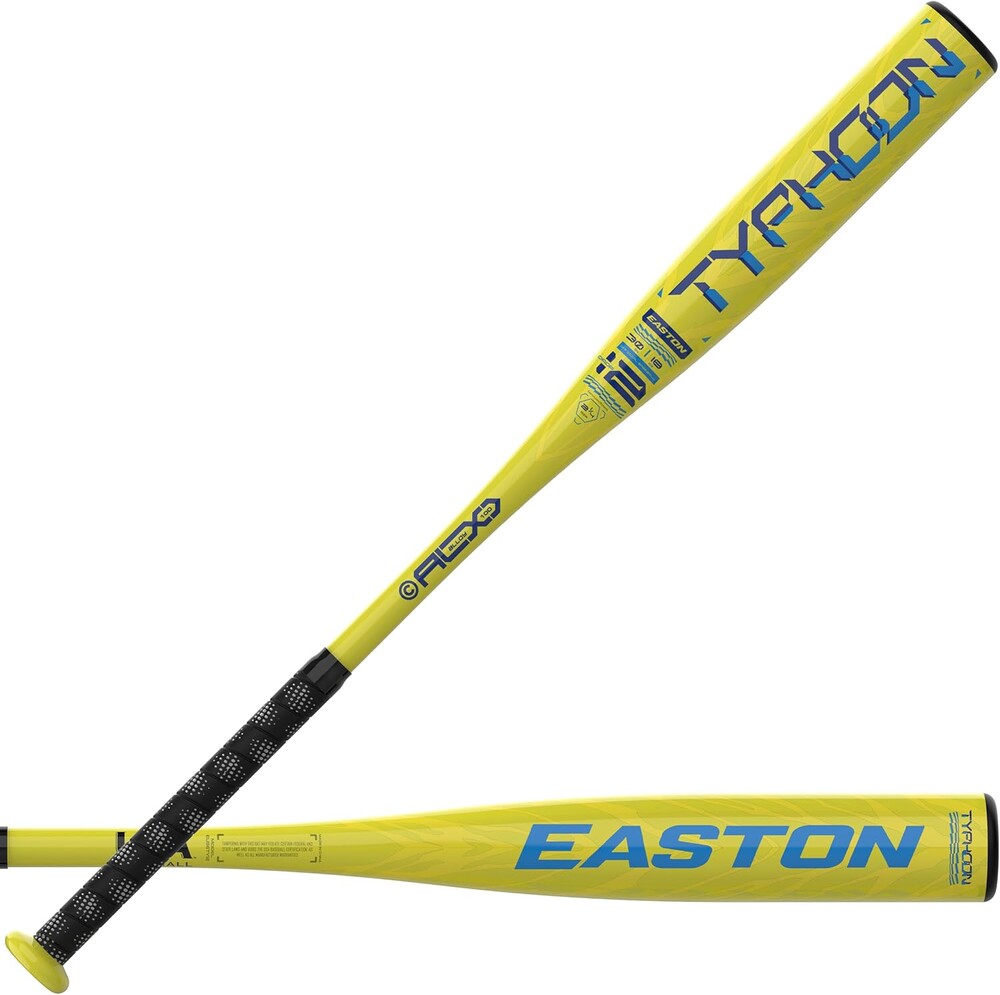 Easton | TYPHOON Baseball Bat | USA | -12 Drop | 2 1/4" Barrel | 1 Pc. Aluminum