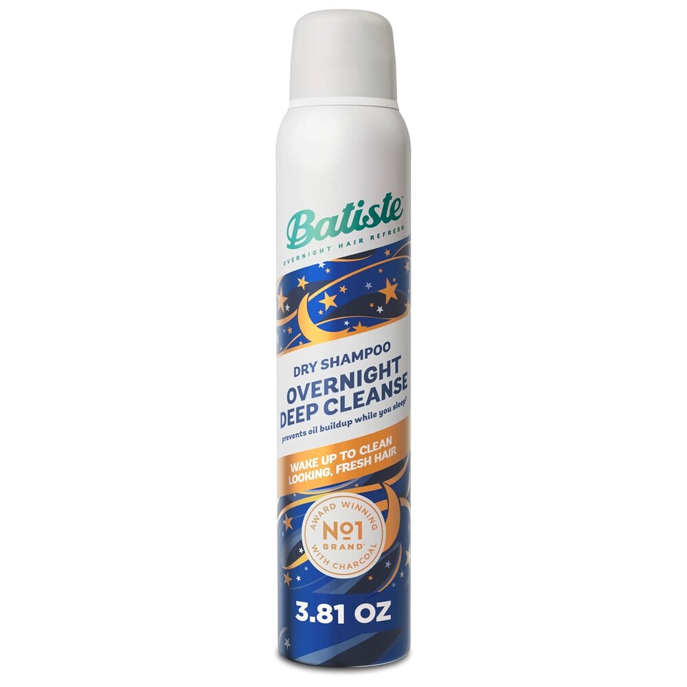 Batiste Overnight Deep Cleanse Dry Shampoo, Wake up to Beautiful Hair by Preventing Oil Build-up, 3.81 oz