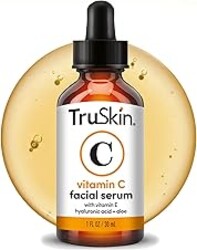 TruSkin Vitamin C Serum for Face - Anti Aging Face Serum with Hyaluronic Acid & Vitamin E - Brightening Formula for Improving Appearance of Dark Spots, Fine Lines & Wrinkles - All Skin Types, 1 fl oz