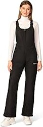 Arctix Women's Essential Insulated Ski Bibs, Water Resistant Snow Pants for Skiing & Snowboarding