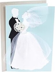 Hallmark Signature Wedding Card (Bride And Groom)