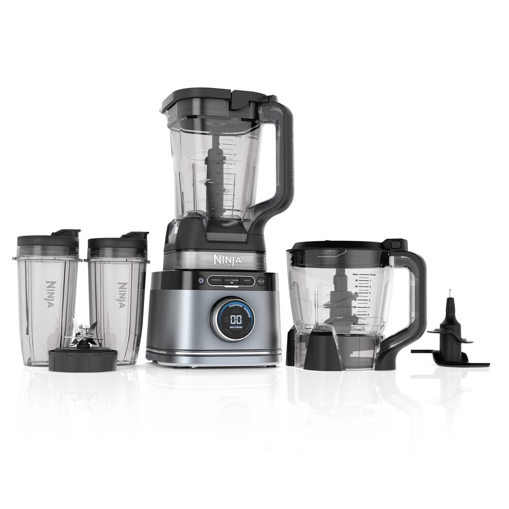 Ninja Detect Power Kitchen System with BlendSense Technology, Silver, 1700W, 72