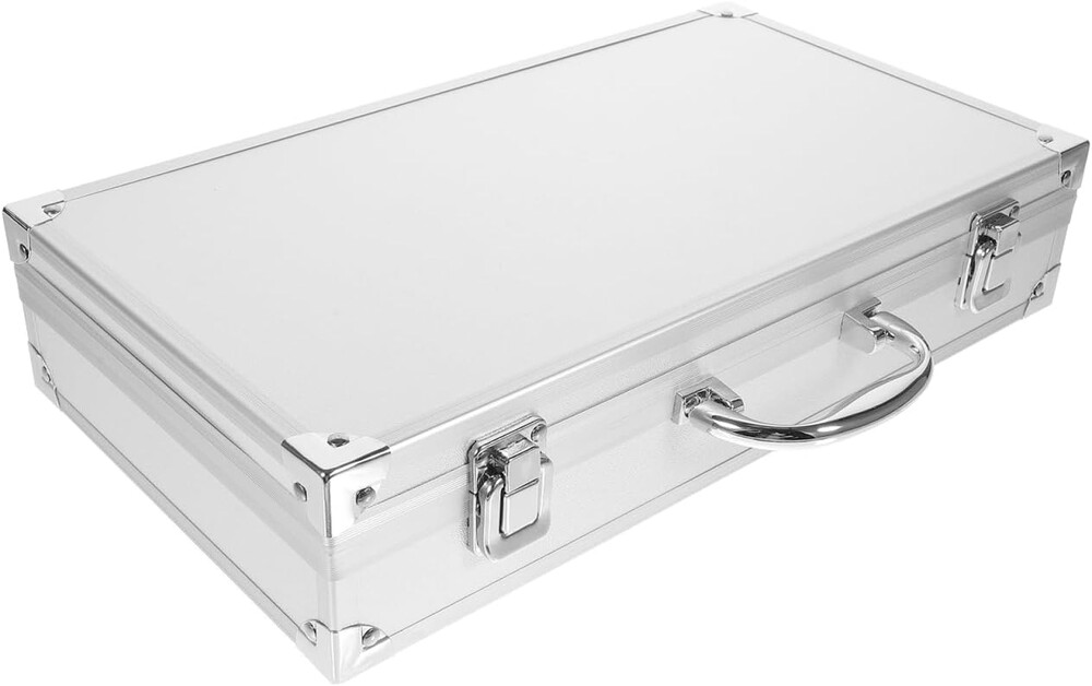 ERINGOGO Aluminum Alloy Tool Box with Capacity Portable Medicine Storage Case Aid and Tools Container Carrying Suitcase for Home School Garage Hospital