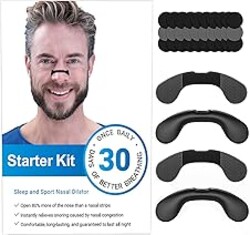 Nasal Strips, Extra Strength Nose Strips for Breathing, Snoring Solution, Improve Breathing and Sleep Quality,for All Nose Shapes (30 Count)