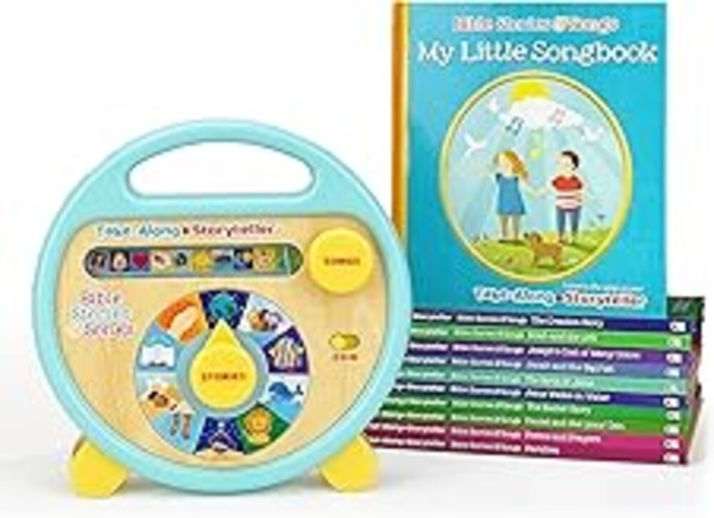 Bible Stories and Songs Interactive Electronic Take Along Storyteller with 11 Books (Little Sunbeams)