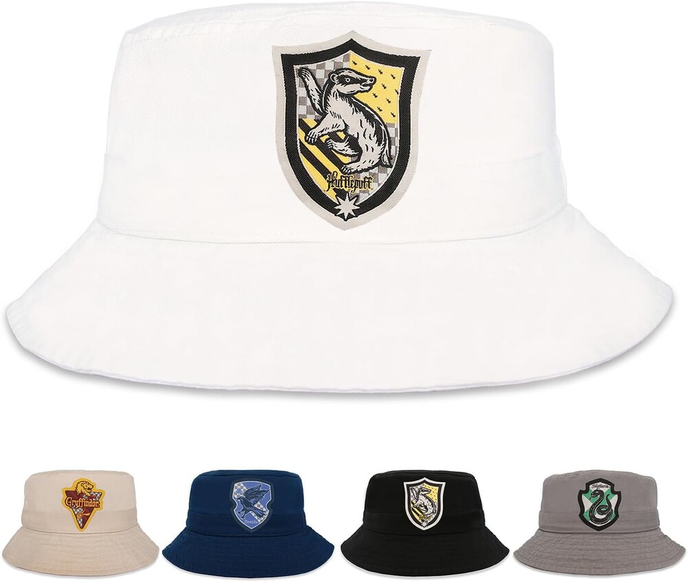Harry Potter Bucket Hat for Kids, Boy, Girl Sun Hat Ages 4-7, Big Kids 7-14 Years 100% Cotton for Summer Teen Youth Beach Hat
