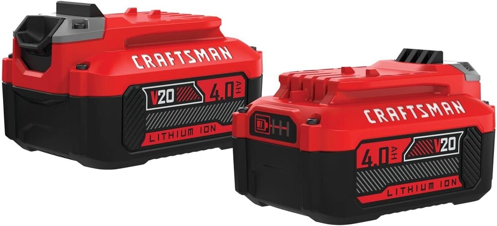 CRAFTSMAN V20 4Ah Lithium Ion Power Tool Battery 2-Pack (CMCB204-2)