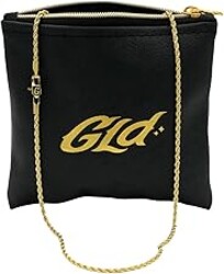 GLD Rope Chain - Gold-Plated Rope Chain with Exclusive Storage Travel Pouch - Snatch-Proof Clasp, Sweat-Proof and Fade-Resistant - Lifetime Quality, Designed in Miami