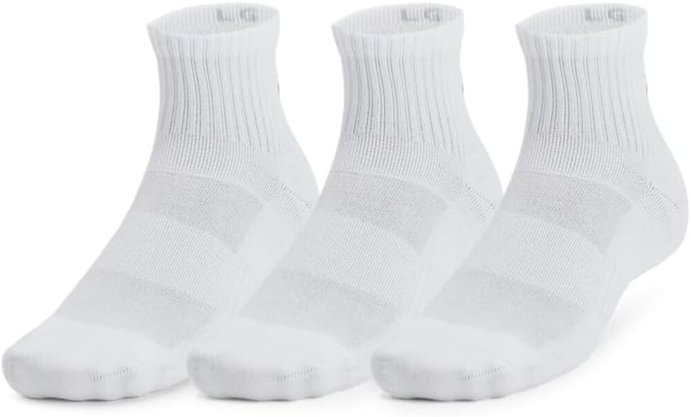 Under Armour Unisex-Adult Training Cotton Quarter Socks, Multipairs